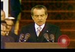 Image of President Richard Nixon Washington DC USA, 1973, second 30 stock footage video 65675057172
