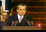 Image of President Richard Nixon Washington DC USA, 1973, second 33 stock footage video 65675057172