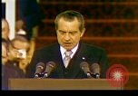 Image of President Richard Nixon Washington DC USA, 1973, second 36 stock footage video 65675057172