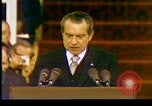 Image of President Richard Nixon Washington DC USA, 1973, second 37 stock footage video 65675057172