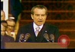 Image of President Richard Nixon Washington DC USA, 1973, second 39 stock footage video 65675057172