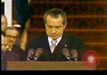 Image of President Richard Nixon Washington DC USA, 1973, second 41 stock footage video 65675057172