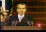 Image of President Richard Nixon Washington DC USA, 1973, second 43 stock footage video 65675057172