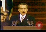 Image of President Richard Nixon Washington DC USA, 1973, second 44 stock footage video 65675057172