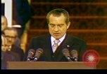 Image of President Richard Nixon Washington DC USA, 1973, second 46 stock footage video 65675057172