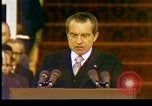 Image of President Richard Nixon Washington DC USA, 1973, second 47 stock footage video 65675057172