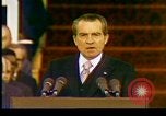 Image of President Richard Nixon Washington DC USA, 1973, second 49 stock footage video 65675057172