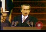 Image of President Richard Nixon Washington DC USA, 1973, second 50 stock footage video 65675057172