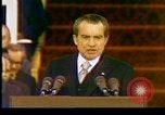 Image of President Richard Nixon Washington DC USA, 1973, second 51 stock footage video 65675057172