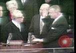 Standbild Spiro Agnew Vereidigung Washington DC USA, 1969, aus Sekunde 37 historischem Filmmaterial Videoclip 65675057199