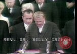 Image of Reverand Billy Graham Washington DC USA, 1969, second 36 stock footage video 65675057202
