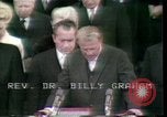 Image of Reverand Billy Graham Washington DC USA, 1969, second 38 stock footage video 65675057202