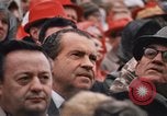 Standbild Präsident Richard Nixon Fayetteville Arkansas USA, 1969, aus Sekunde 9 historischem Filmmaterial Videoclip 65675057260