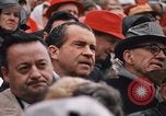 Standbild Präsident Richard Nixon Fayetteville Arkansas USA, 1969, aus Sekunde 12 historischem Filmmaterial Videoclip 65675057260