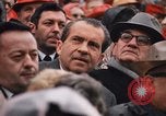 Standbild Präsident Richard Nixon Fayetteville Arkansas USA, 1969, aus Sekunde 15 historischem Filmmaterial Videoclip 65675057260