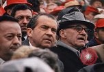 Standbild Präsident Richard Nixon Fayetteville Arkansas USA, 1969, aus Sekunde 19 historischem Filmmaterial Videoclip 65675057260