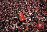 Standbild Texas versus Arkansas Fußball Spiel Fayetteville Arkansas USA, 1969, aus Sekunde 34 historischem Filmmaterial Videoclip 65675057261