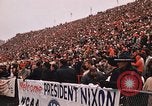 Standbild Texas versus Arkansas Fußball Spiel Fayetteville Arkansas USA, 1969, aus Sekunde 40 historischem Filmmaterial Videoclip 65675057261
