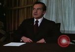 Immagine di Il presidente Richard Nixon parlando di droghe illegali Washington DC USA, 1973, secondo 16 filmato di repertorio 65675057321