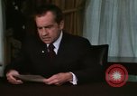 Immagine di Il presidente Richard Nixon parlando di droghe illegali Washington DC USA, 1973, secondo 18 filmato di repertorio 65675057321