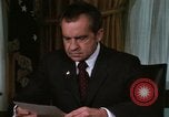 Immagine di Il presidente Richard Nixon parlando di droghe illegali Washington DC USA, 1973, secondo 35 filmato di repertorio 65675057321