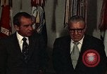 Standbild Präsident Richard Nixon Washington DC USA, 1973, aus Sekunde 42 historischem Filmmaterial Videoclip 65675057324