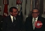 Standbild Präsident Richard Nixon Washington DC USA, 1973, aus Sekunde 44 historischem Filmmaterial Videoclip 65675057324