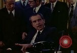 Standbild Präsident Richard Nixon Washington DC USA, 1973, aus Sekunde 58 historischem Filmmaterial Videoclip 65675057328