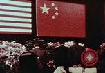 Immagine di Nixon e banchetto Enlai Shanghai in Cina, 1972, secondo 18 filmato di repertorio 65675057355