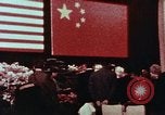 Immagine di Nixon e banchetto Enlai Shanghai in Cina, 1972, secondo 20 filmato di repertorio 65675057355