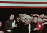 Immagine di Nixon e banchetto Enlai Shanghai in Cina, 1972, secondo 44 filmato di repertorio 65675057355