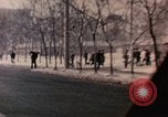Image of Nixon motorcade in snow China, 1972, second 4 stock footage video 65675057373