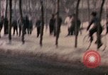 Image of Nixon motorcade in snow China, 1972, second 7 stock footage video 65675057373