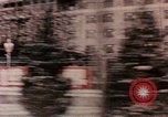 Image of Nixon motorcade in snow China, 1972, second 28 stock footage video 65675057373