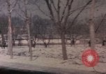 Image of Nixon motorcade in snow China, 1972, second 31 stock footage video 65675057373