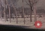 Image of Nixon motorcade in snow China, 1972, second 33 stock footage video 65675057373