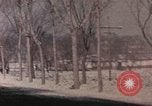 Image of Nixon motorcade in snow China, 1972, second 34 stock footage video 65675057373