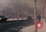 Image of Nixon motorcade in snow China, 1972, second 37 stock footage video 65675057373