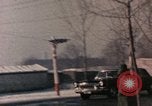 Image of Nixon motorcade in snow China, 1972, second 40 stock footage video 65675057373