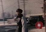 Image of Nixon motorcade in snow China, 1972, second 41 stock footage video 65675057373
