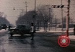 Image of Nixon motorcade in snow China, 1972, second 44 stock footage video 65675057373