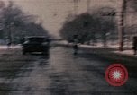 Image of Nixon motorcade in snow China, 1972, second 46 stock footage video 65675057373