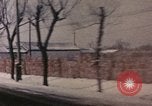 Image of Nixon motorcade in snow China, 1972, second 60 stock footage video 65675057373