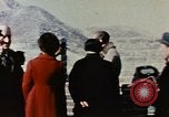 Image of Nixon at Great Wall China, 1972, second 15 stock footage video 65675057374