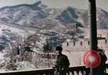 Standbild Nixon an der Großen Mauer China, 1972, aus Sekunde 10 historischem Filmmaterial Videoclip 65675057376