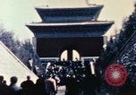 Image of Nixon speaks near Ming Tombs China, 1972, second 9 stock footage video 65675057381
