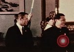 Image of Nixon and Zhou Enlai dine China, 1972, second 42 stock footage video 65675057382
