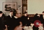 Image of Nixon and Zhou Enlai dine China, 1972, second 45 stock footage video 65675057382