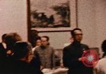 Image of Nixon and Zhou Enlai dine China, 1972, second 47 stock footage video 65675057382