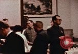 Image of Nixon and Zhou Enlai dine China, 1972, second 54 stock footage video 65675057382